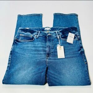 Good American jeans Good Legs Straight leg jeans high rise new women size 16